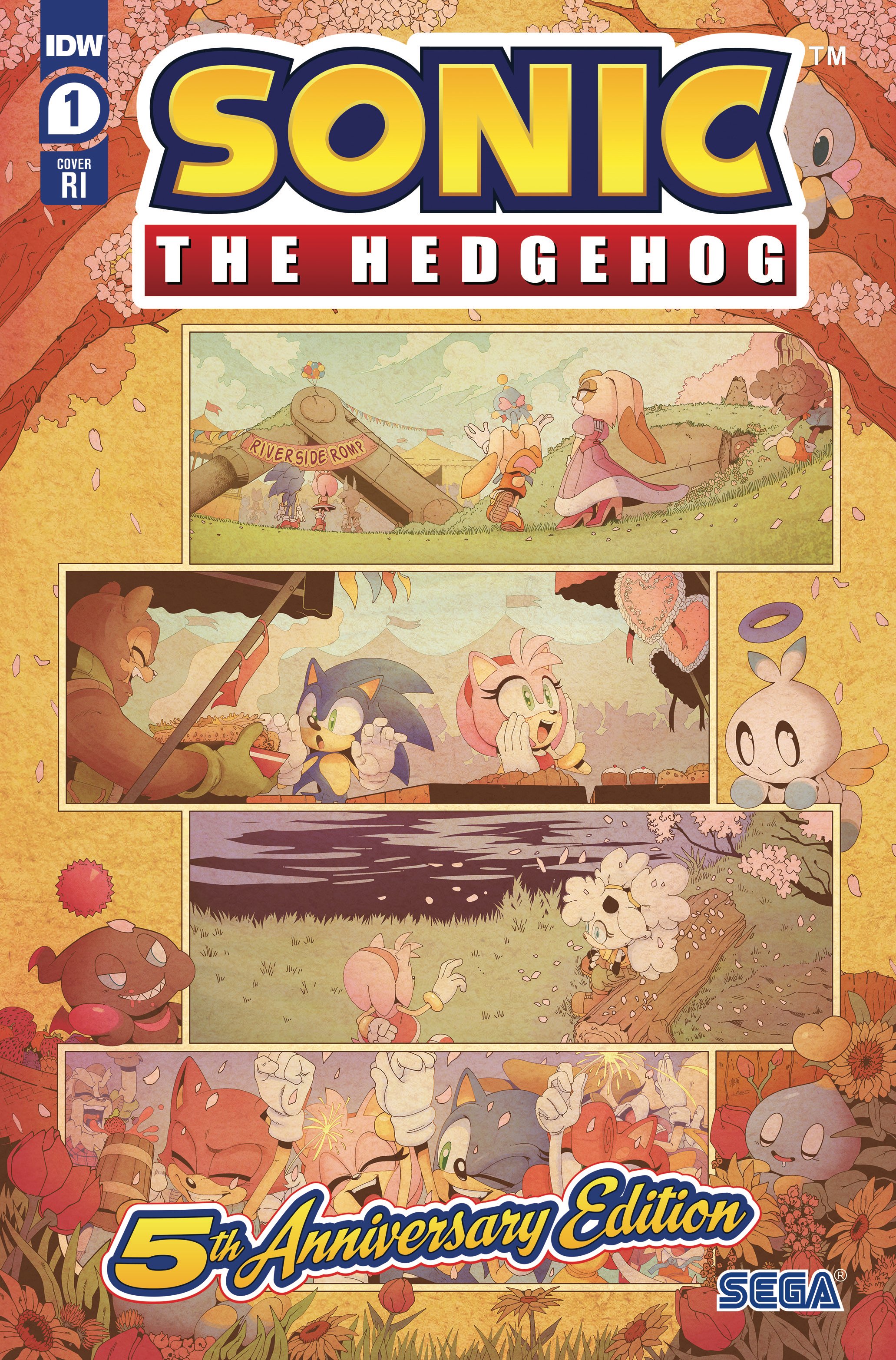 Sonic The Hedgehog #66 B Oz Variant (10/25/2023) Idw