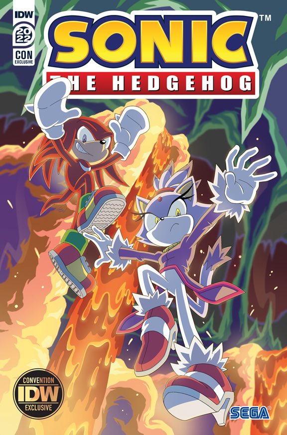 SONIC THE HEDGEHOG #60 CURRY VARIANT IDW COMICS VIDEO GAME SEGA TAILS 2023