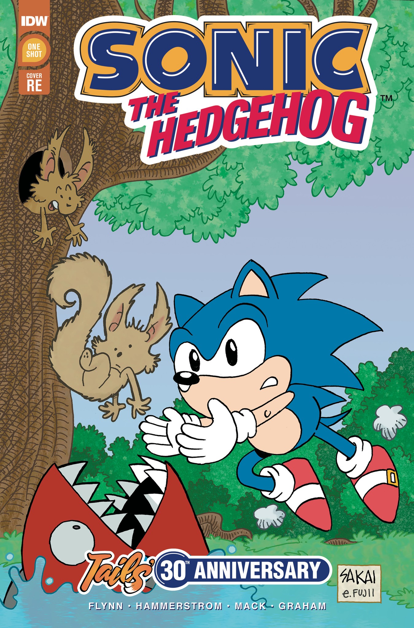 Sonic The Hedgehog (IDW Comics) - 5th Anniversary FOIL Online Exclusive New  NM